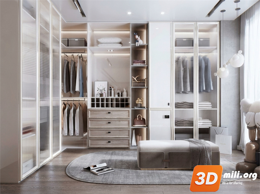 Wardrobe Skp Files 